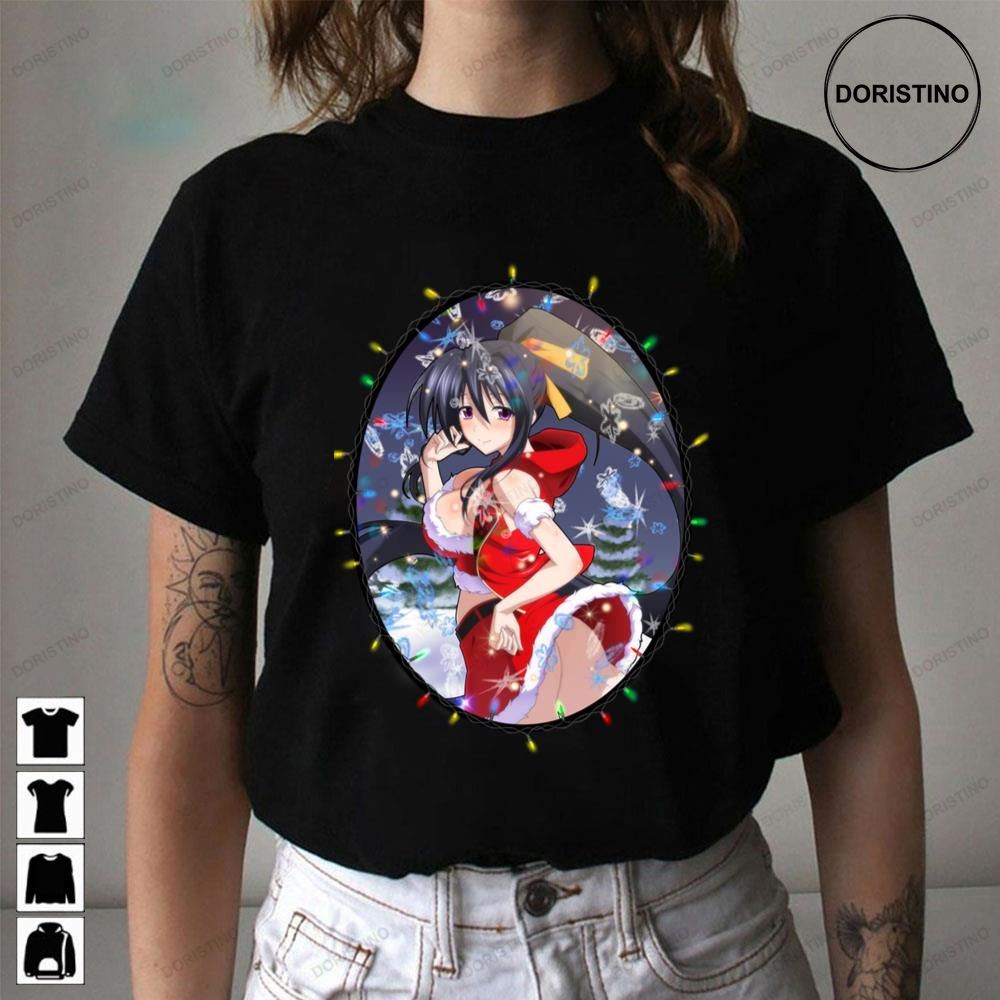 Seductive Christmas Akeno Highschool Dxd Trending Style